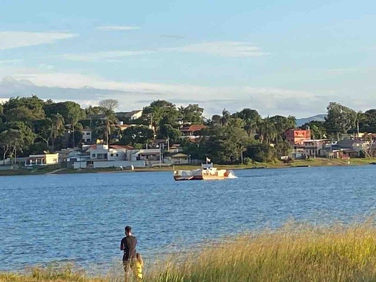 Vista de Cinema, 3 Suítes, Wifi, Cozinha Gourmet