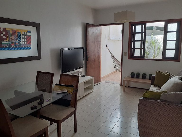 Casa em condom, 350 m praia Tenório e do comércio, pet frien