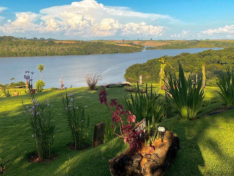 Vista de Cinema, 3 Suítes, Wifi, Cozinha Gourmet