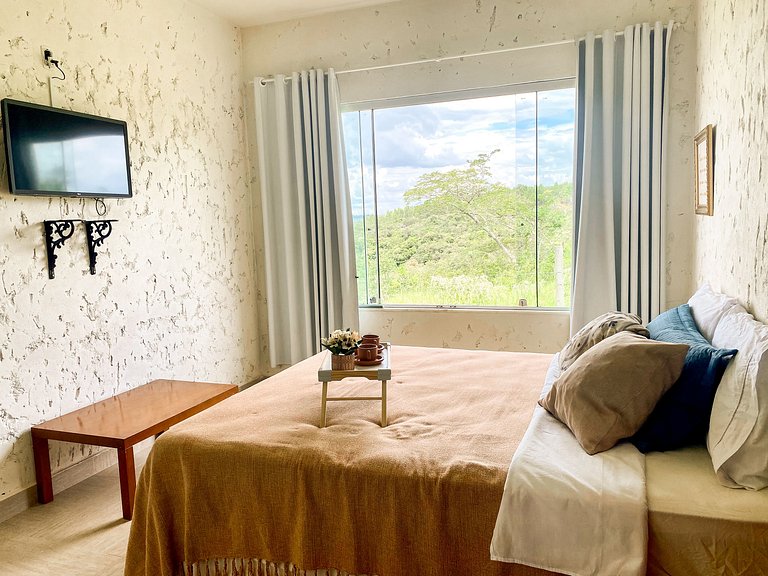 Vista de Cinema, 3 Suítes, Wifi, Cozinha Gourmet