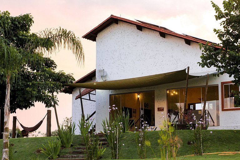 Vista de Cinema, 3 Suítes, Wifi, Cozinha Gourmet