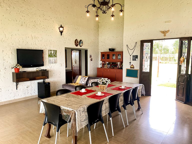 Vista de Cinema, 3 Suítes, Wifi, Cozinha Gourmet
