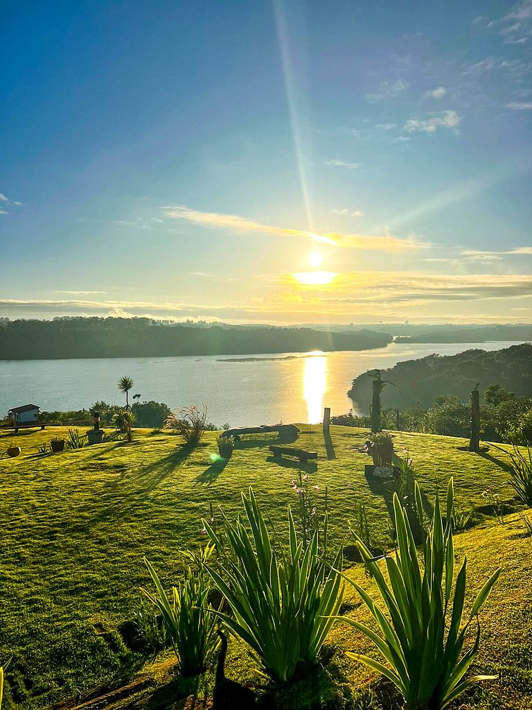 Vista de Cinema, 3 Suítes, Wifi, Cozinha Gourmet
