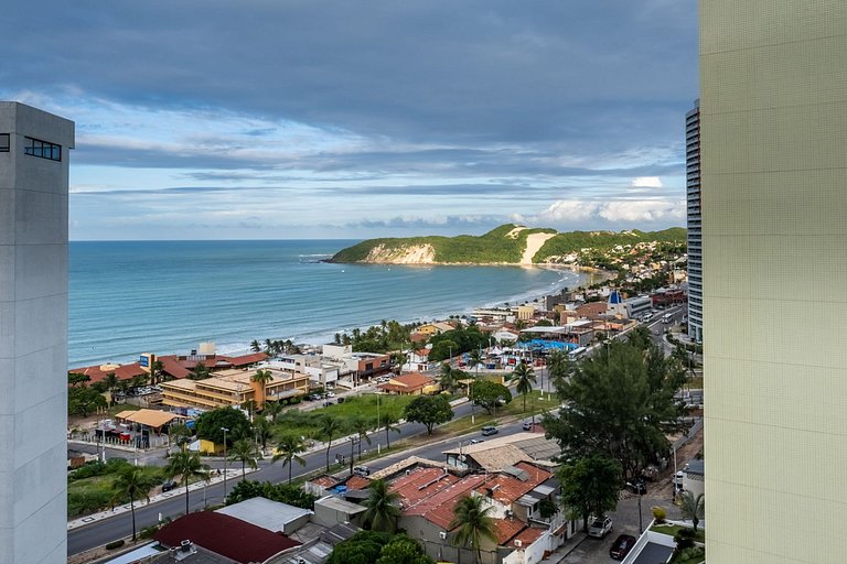 Vista MAR Praia de Ponta Negra 2/4 garag Wifi 300