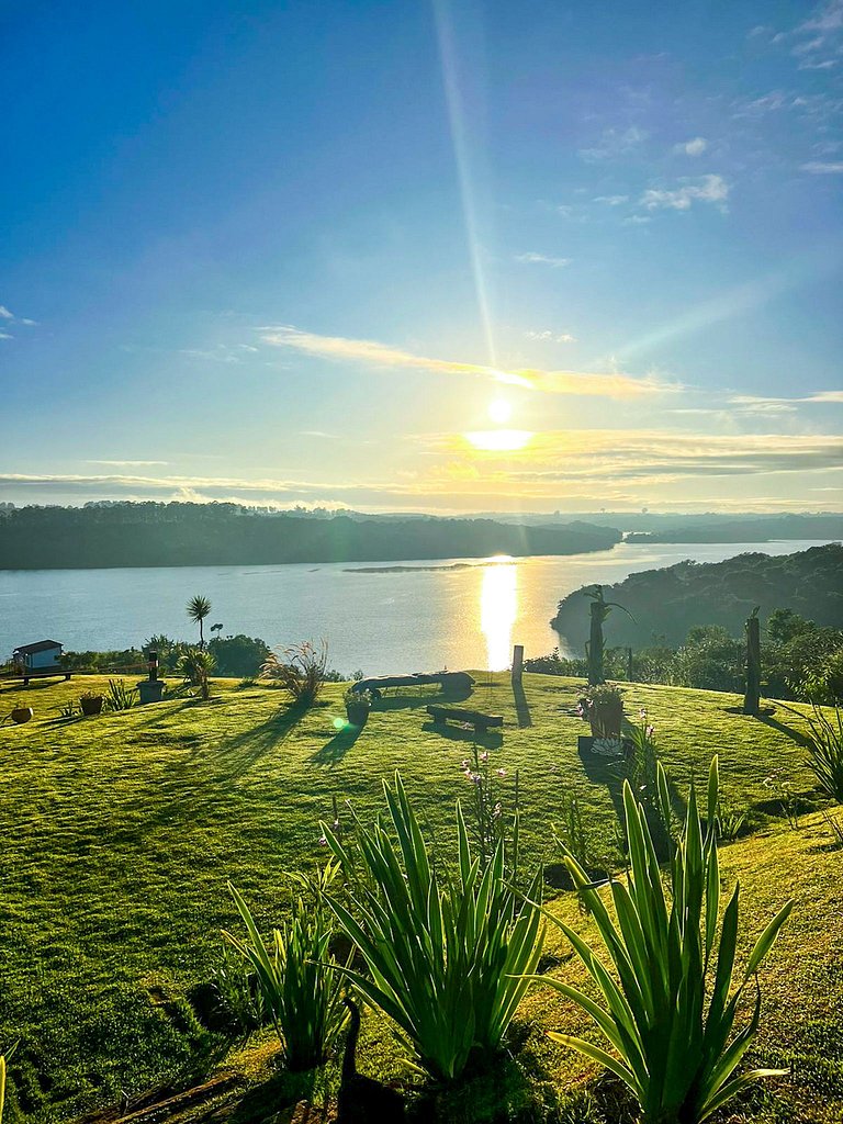 Vista de Cinema, 3 Suítes, Wifi, Cozinha Gourmet