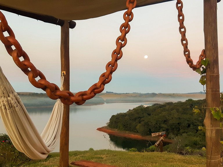 Vista de Cinema, 3 Suítes, Wifi, Cozinha Gourmet