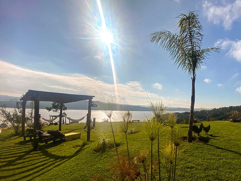 Vista de Cinema, 3 Suítes, Wifi, Cozinha Gourmet