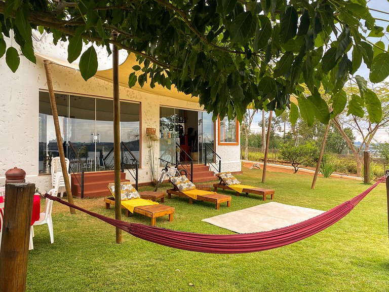 Vista de Cinema, 3 Suítes, Wifi, Cozinha Gourmet