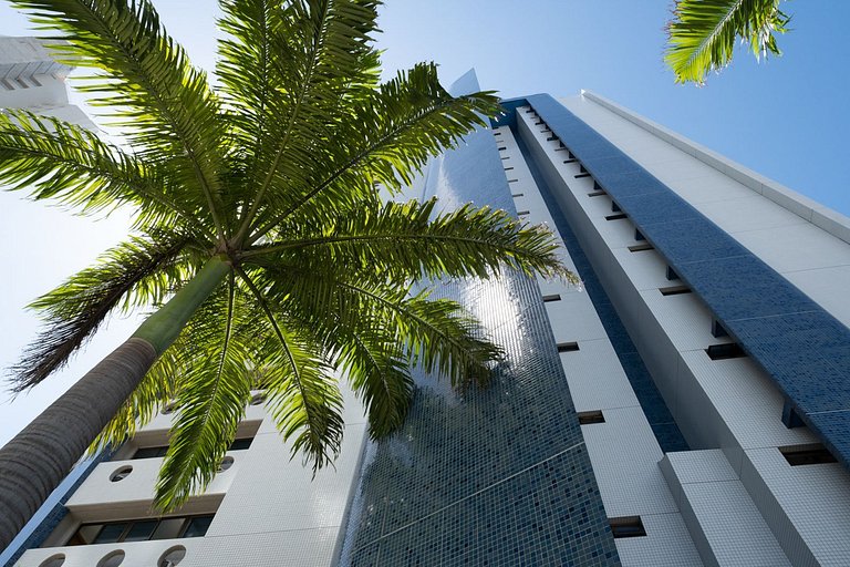 apartamento com vista para a PRAIA de PONTA NEGRA 2 quartos